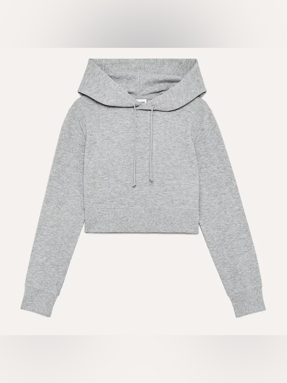 ARITZIA SUNDAY BEST cropped waffle hoodie size small excellent condition